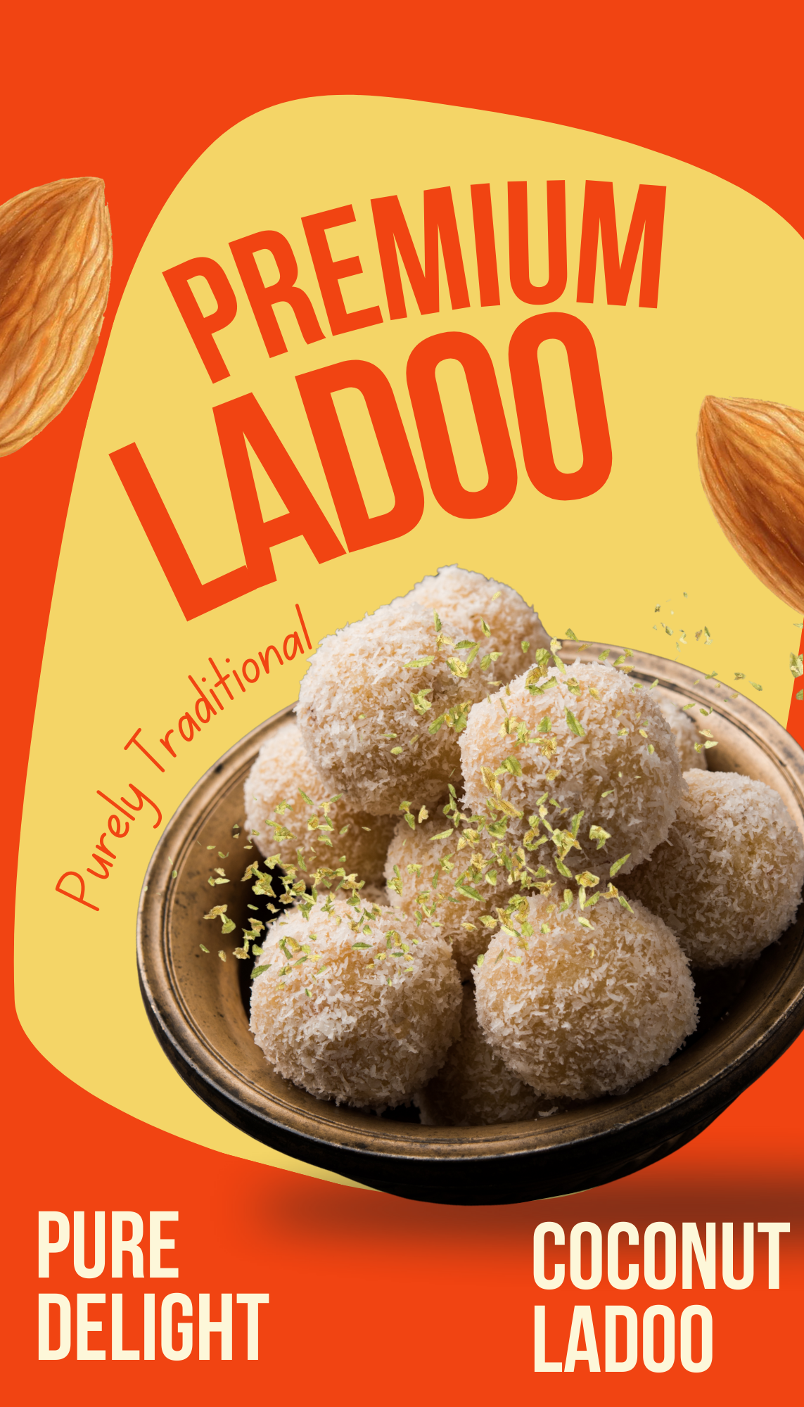 Coconut Dry Fruit Laddu | 100% Pure Desi Ghee | Nariyal ke Laddu | Desi Sweets